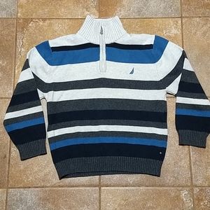Striped Nautica Sweater M(10/12)